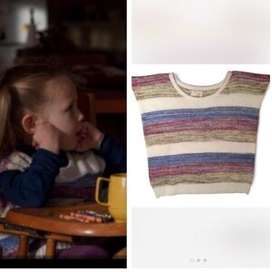 ASO Holly Wheeler Stranger Things Vintage Kids Sweater Vest Very Rare